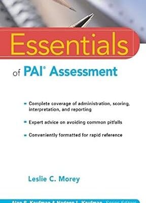 Essentials of PAI Assessment