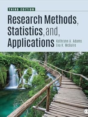 Research Methods, Statistics, and Applications