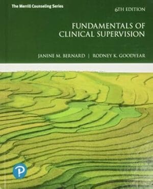 Fundamentals of Clinical Supervision (Merrill Counseling)