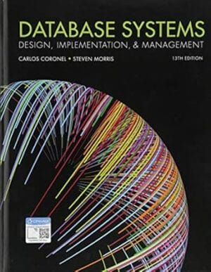 Database Systems: Design, Implementation, & Management