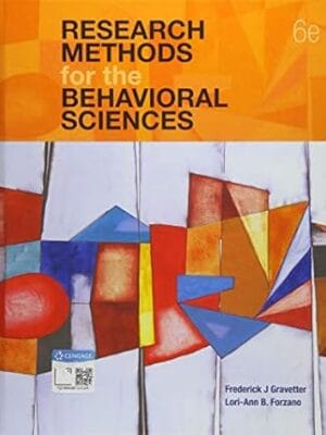 Research Methods for the Behavioral Sciences
