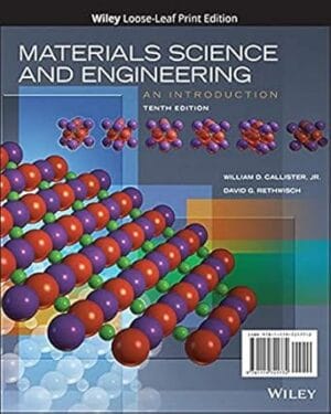 Materials Science and Engineering: An Introduction