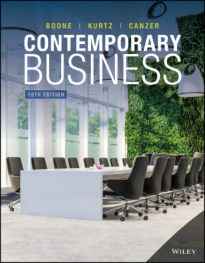 Contemporary Business, 19th Edition