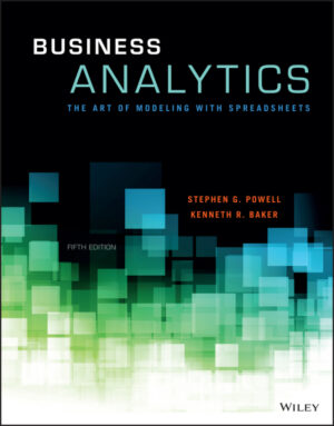 Business Analytics: The Art of Modeling With Spreadsheets 5th Edition