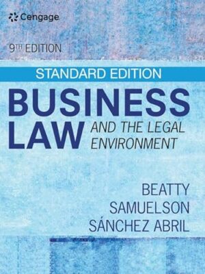 Business Law And The Legal Environment 9th Edition