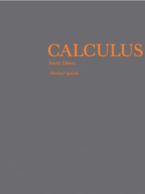Calculus, 4th Edition