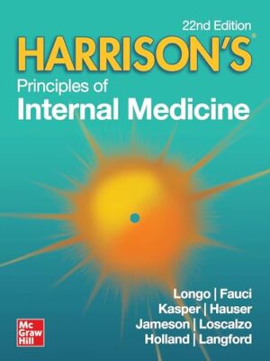 (Vol 1+2) Harrison's Principles of Internal Medicine, Twenty-Second Edition
