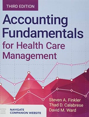 Accounting Fundamentals For Health Care Management
