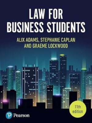 Law For Business students, 11th Edition
