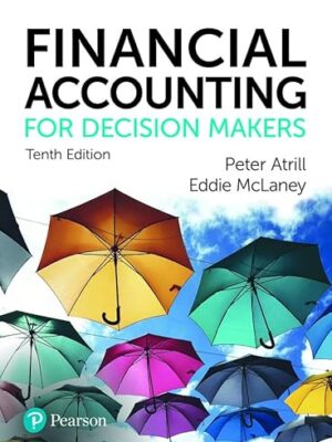 Financial Accounting For Decision Makers 10th Edition Book