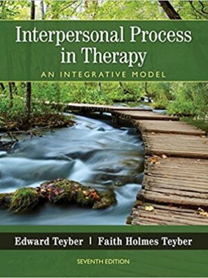 Interpersonal Process in Therapy - An Integrative Model 7th Edition