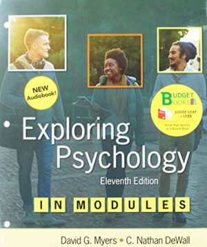 For Exploring Psychology In Modules