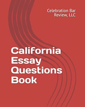 California Essay Questions Book
